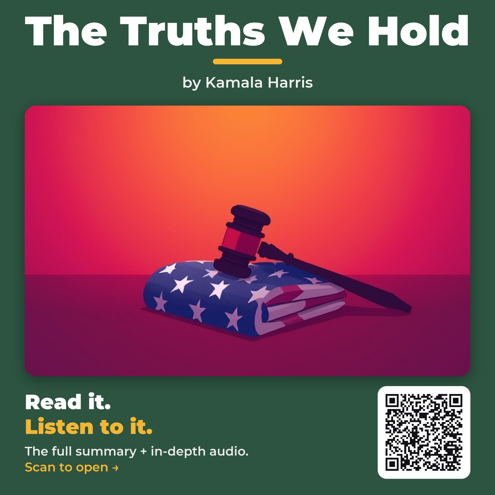 The Truths We Hold by Kamala Harris - Book Summary