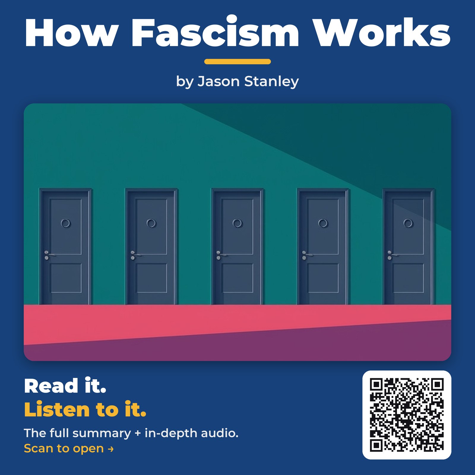 How Fascism Works by Jason Stanley