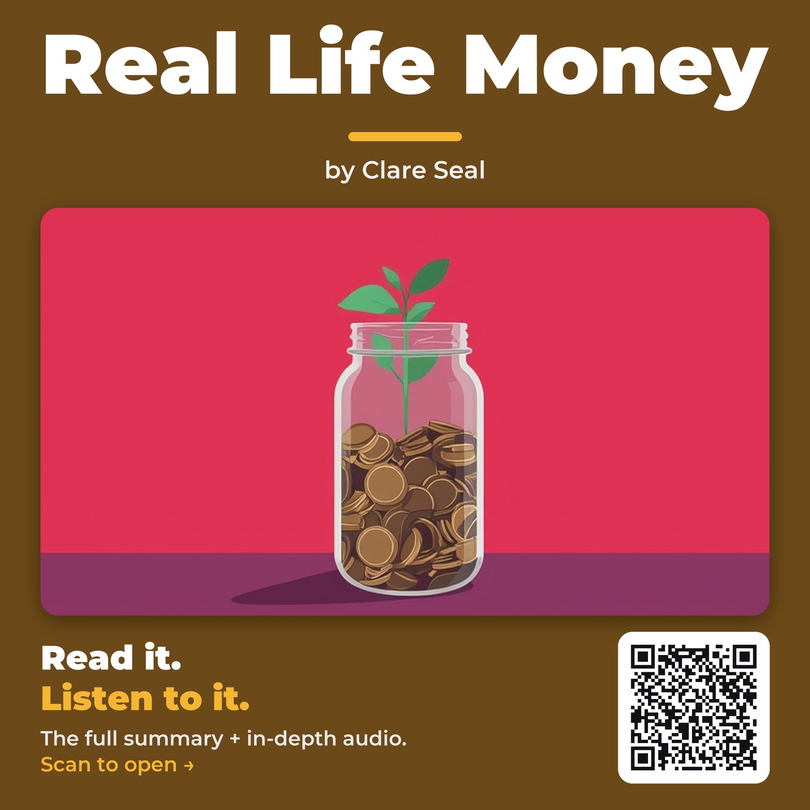 Real Life Money by Clare Seal - Book Summary