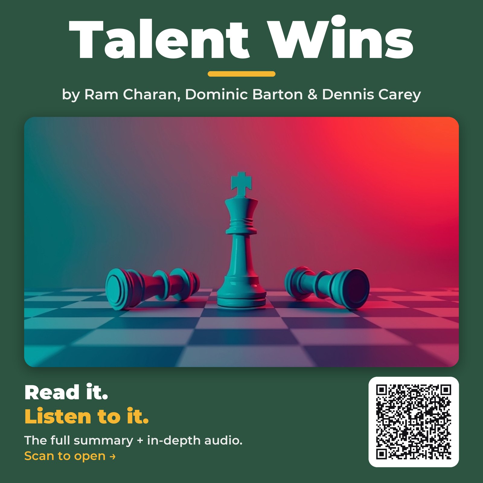 Talent Wins by Ram Charan, Dominic Barton & Dennis Carey - Book Summary