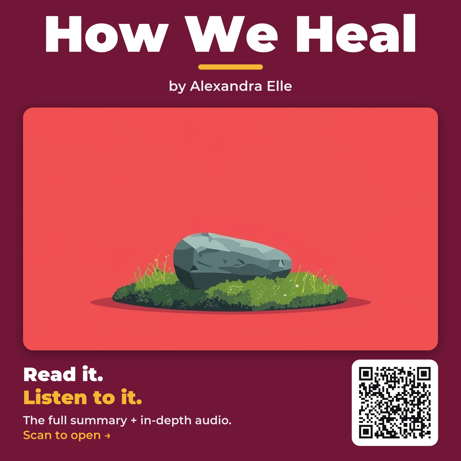 How We Heal by Alexandra Elle