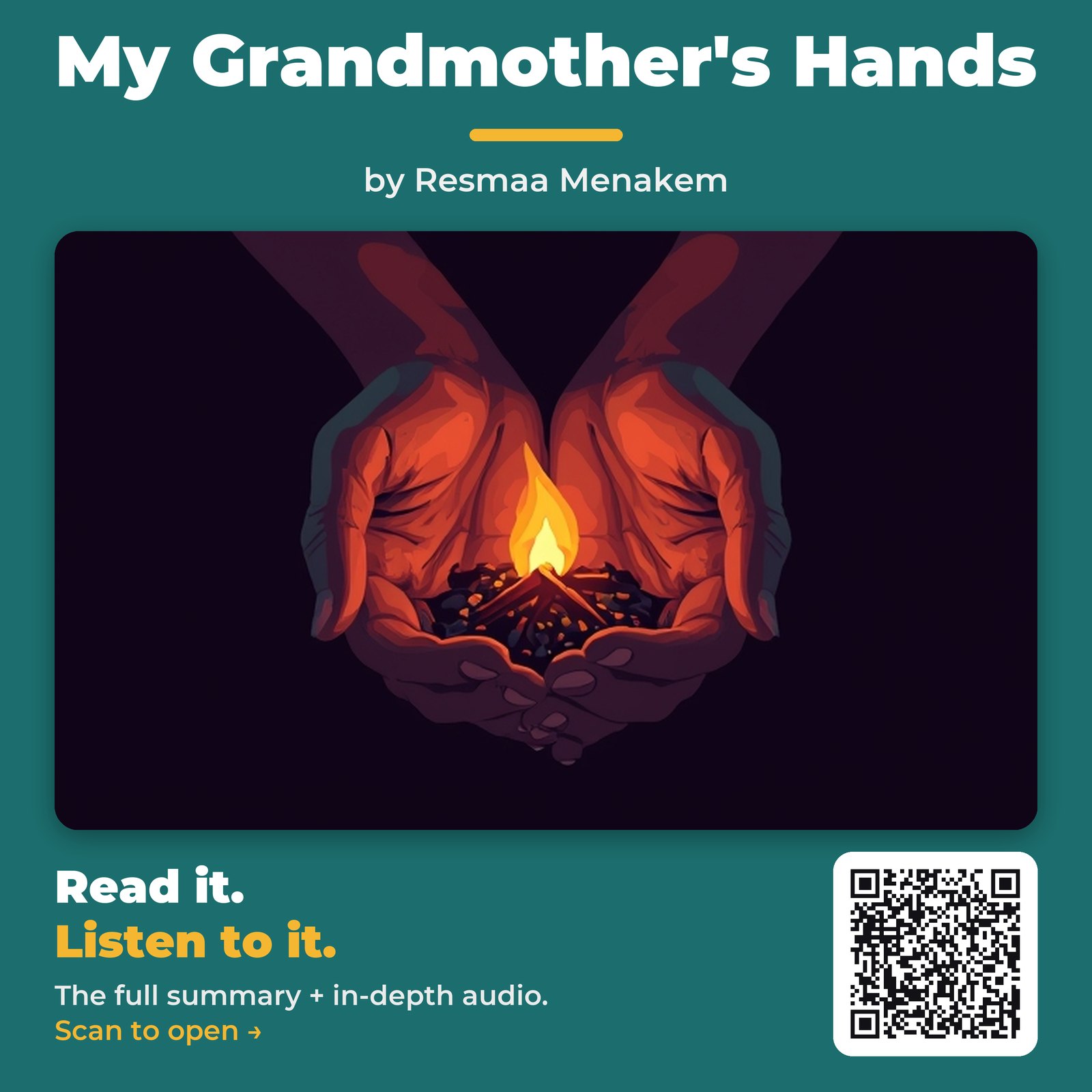 My Grandmother's Hands by Resmaa Menakem