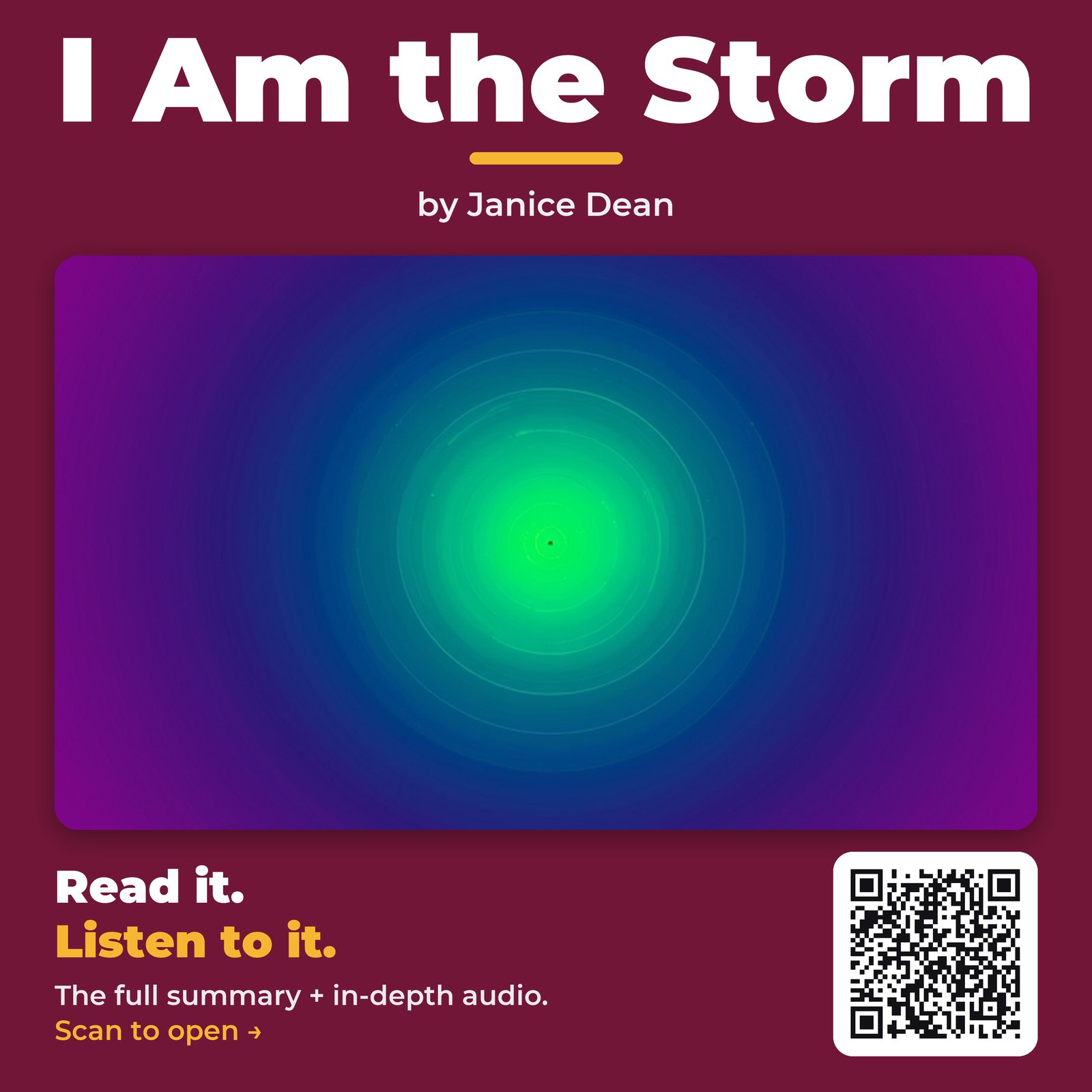I Am the Storm by Janice Dean - Book Summary