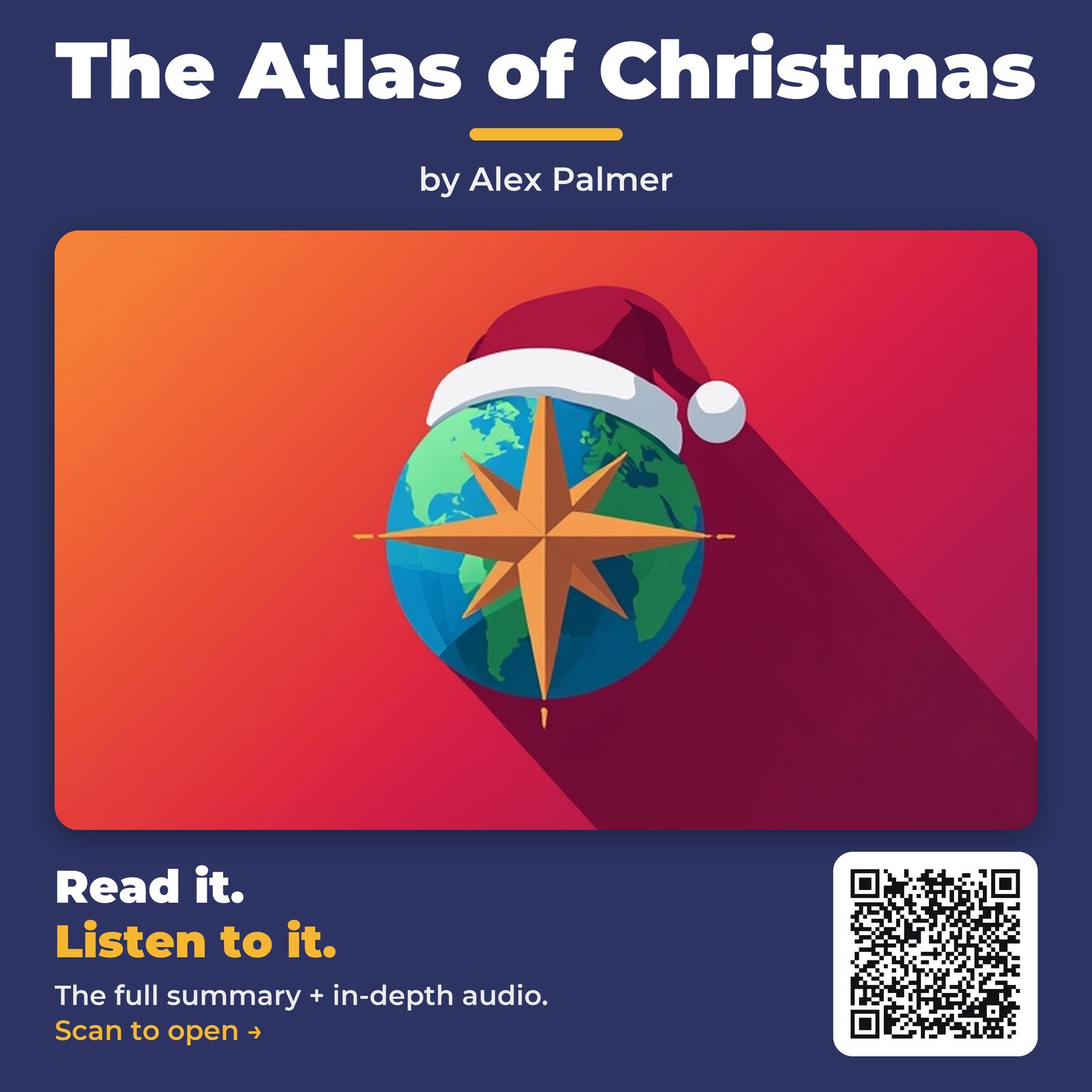 The Atlas of Christmas by Alex Palmer