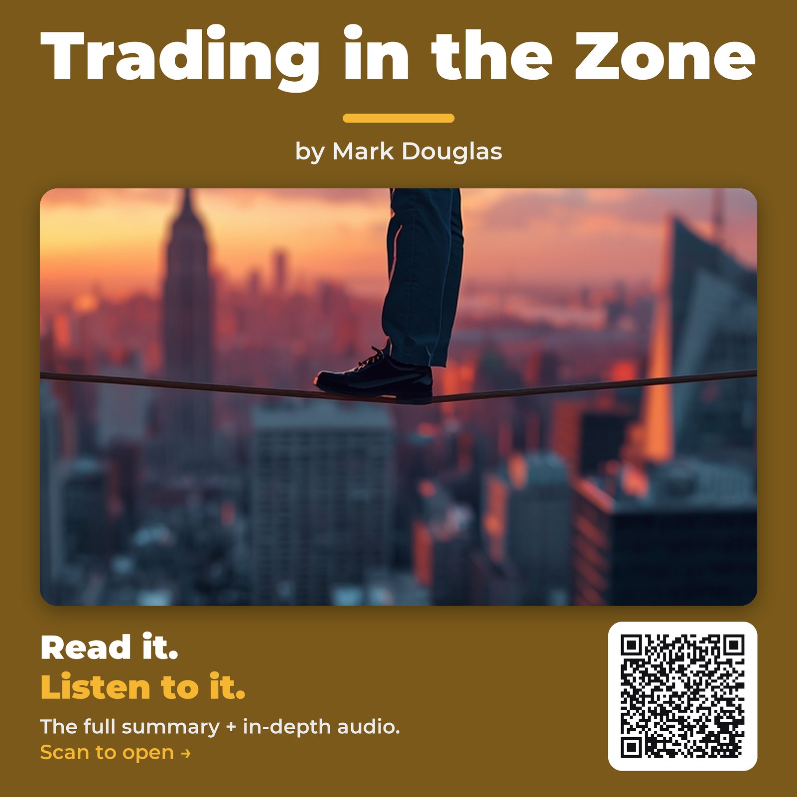 Trading in the Zone by Mark Douglas - Book Summary