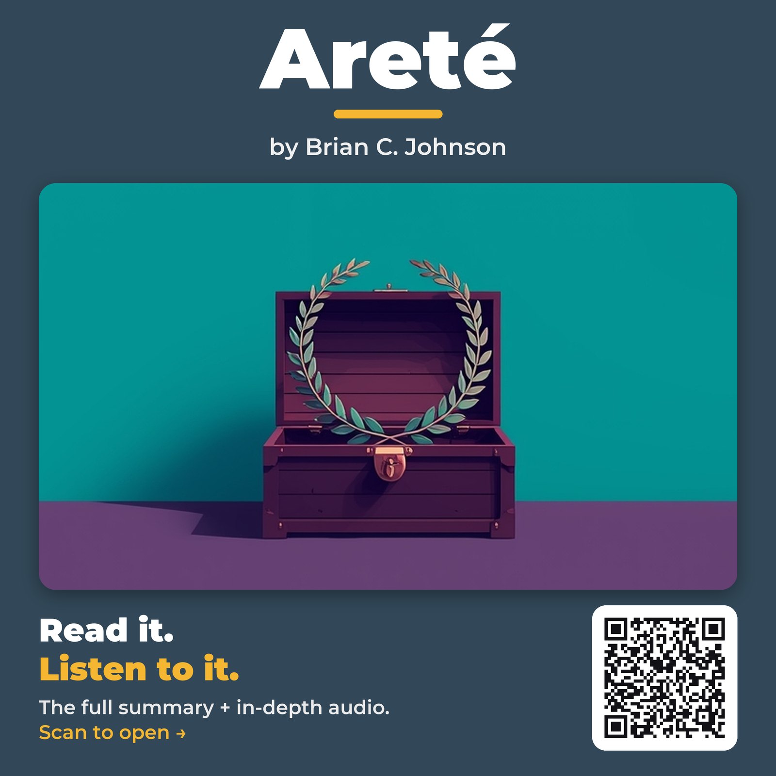 Areté by Brian C. Johnson - Book Summary