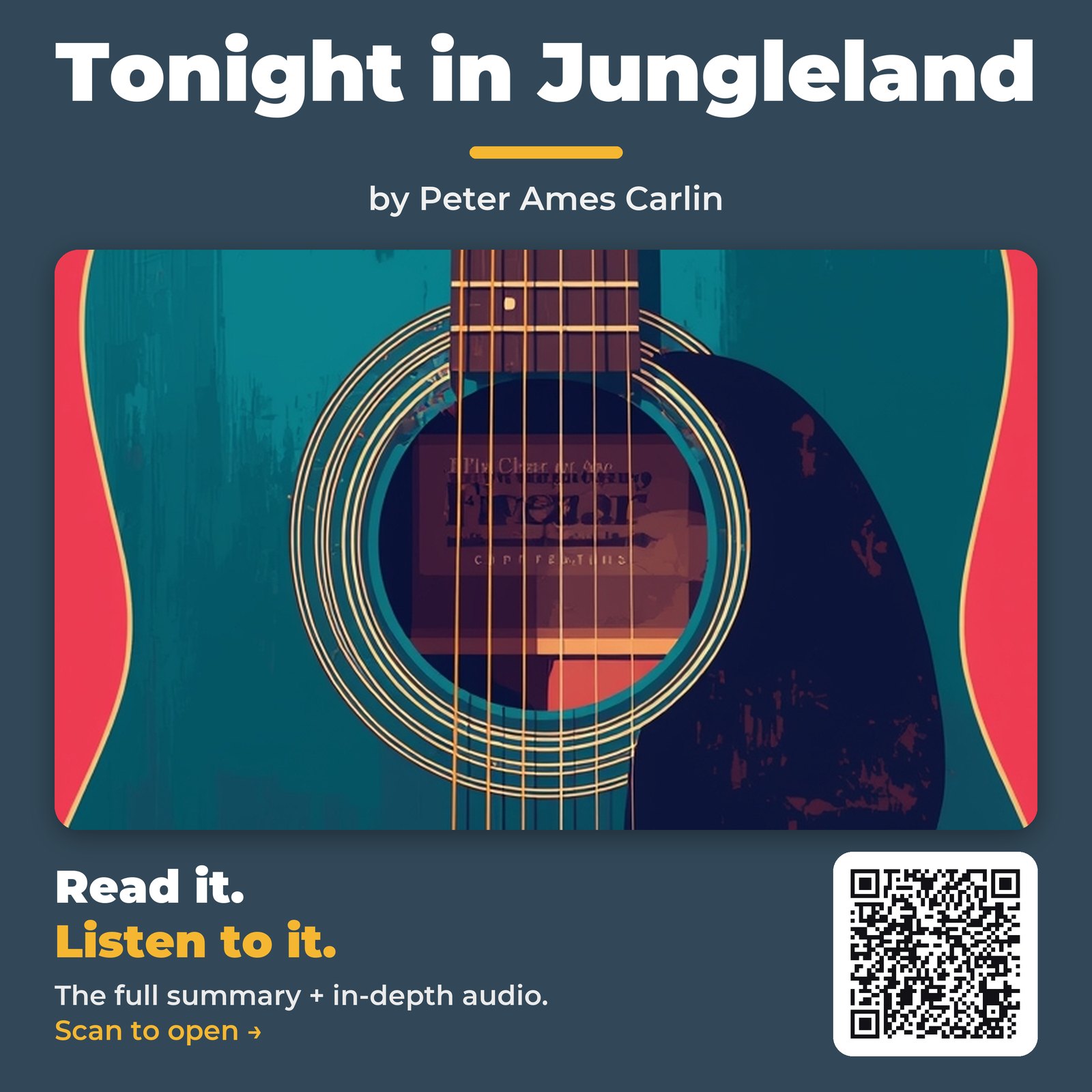 Tonight in Jungleland by Peter Ames Carlin - Book Summary