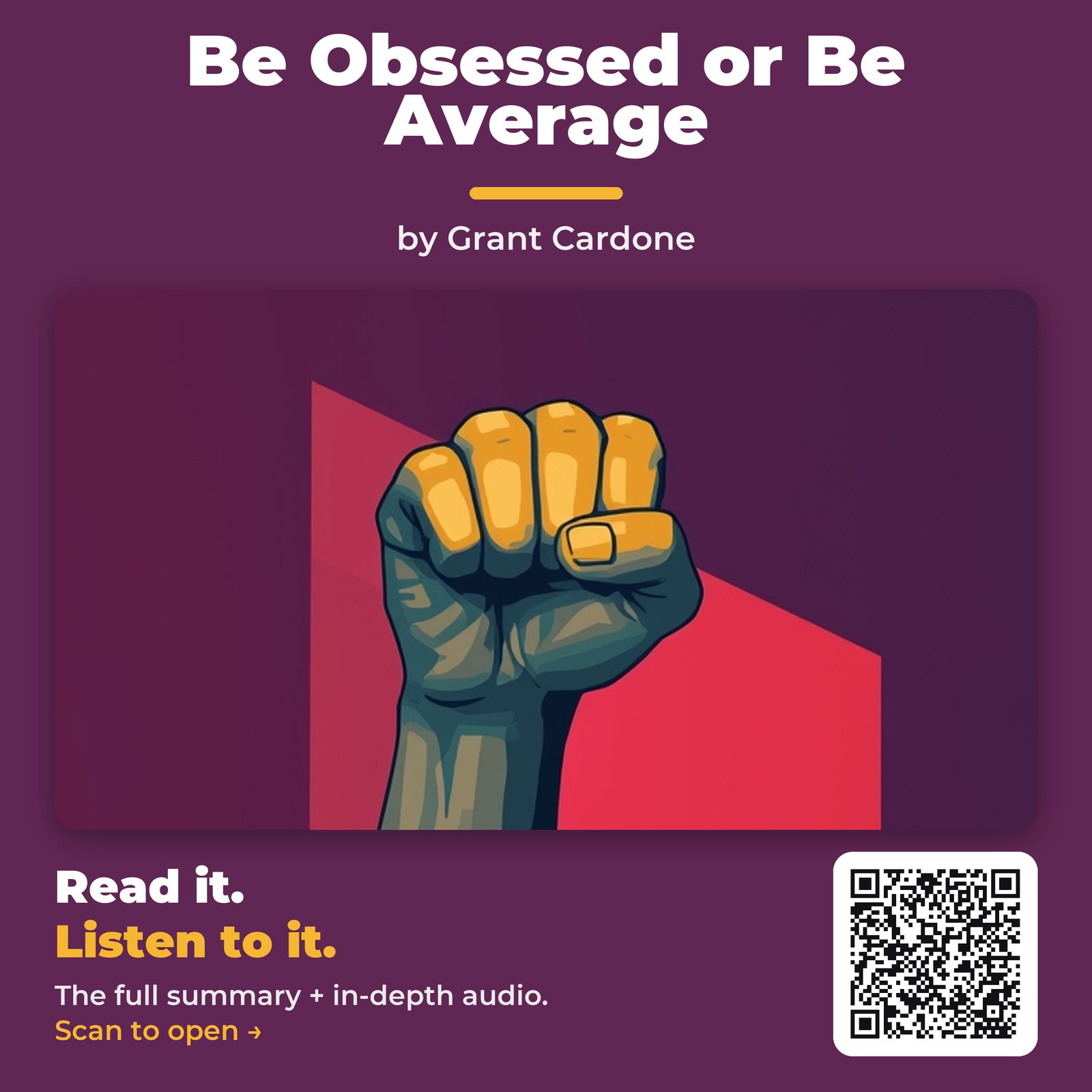 Be Obsessed or Be Average by Grant Cardone - Book Summary