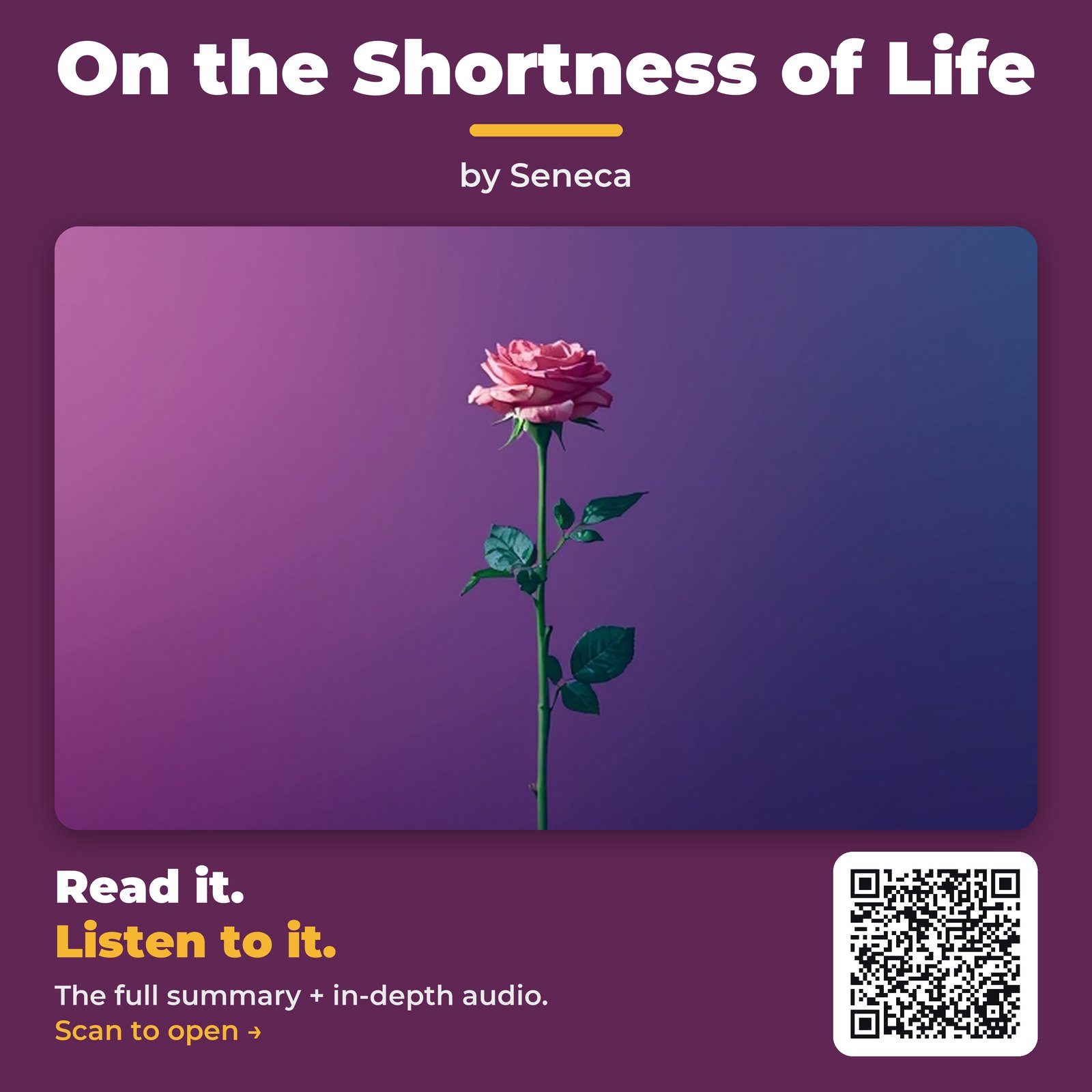On the Shortness of Life by Seneca - Book Summary