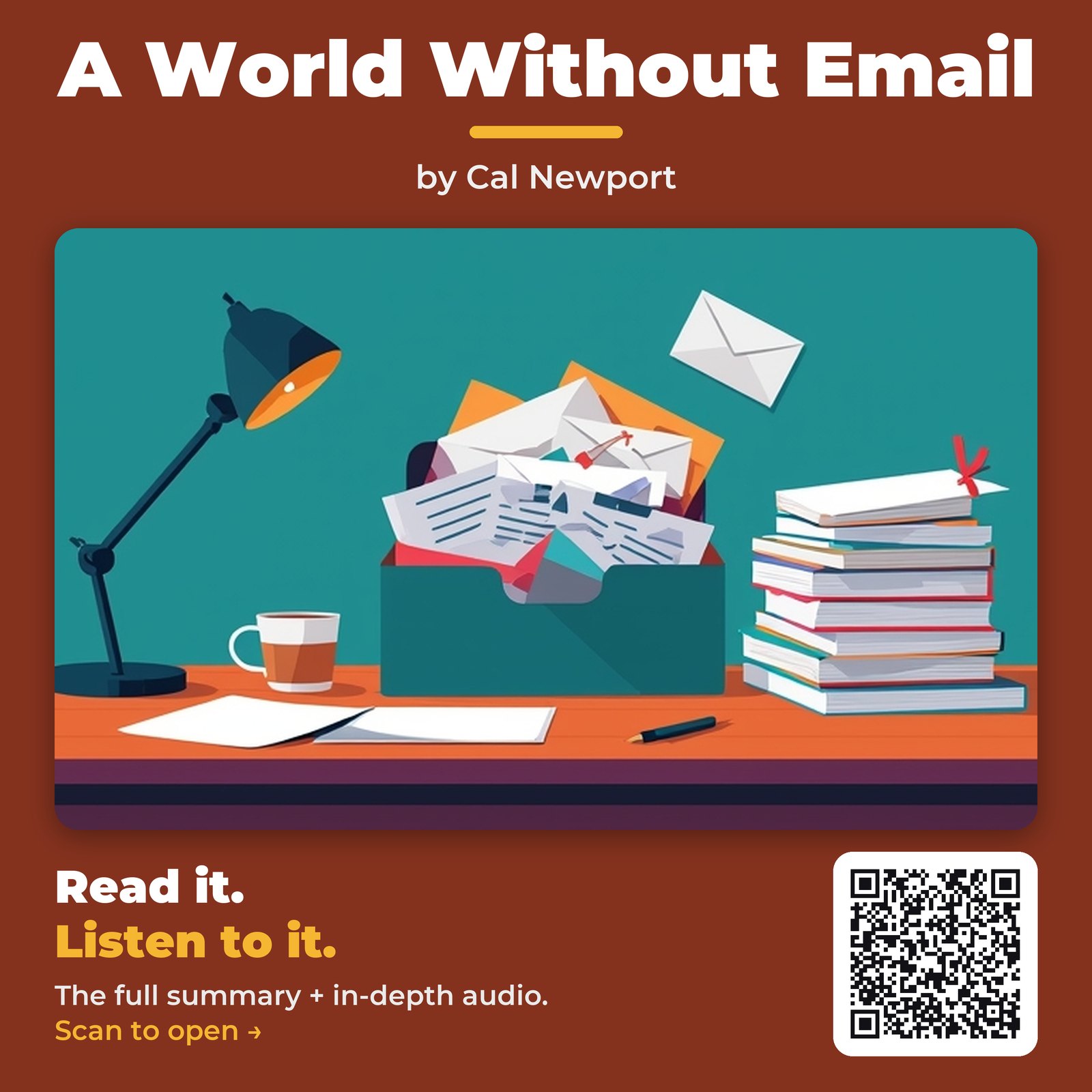 A World Without Email by Cal Newport - Book Summary