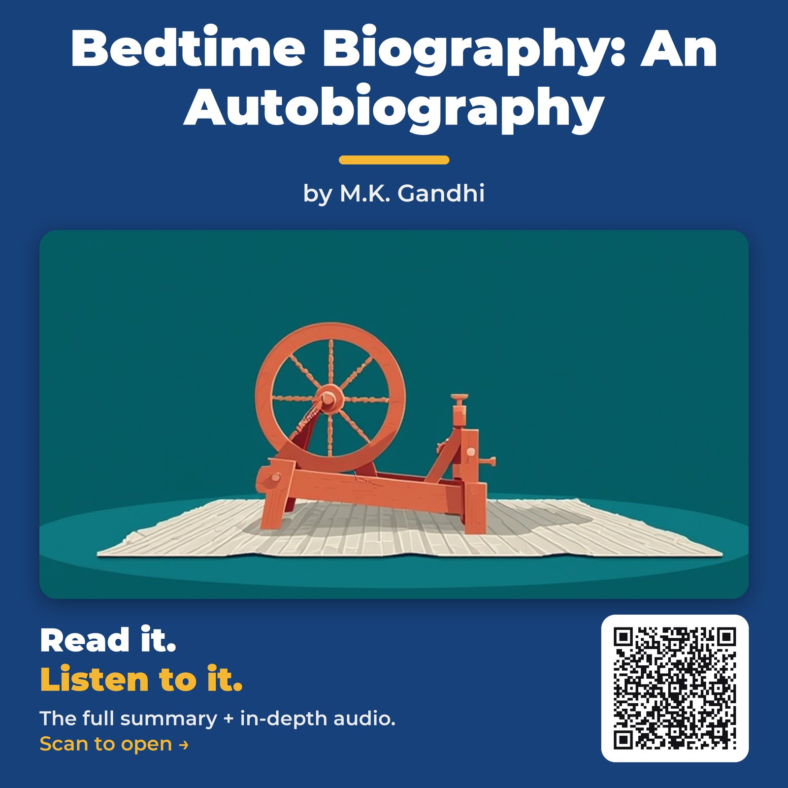 Bedtime Biography: An Autobiography by M.K. Gandhi - Book Summary