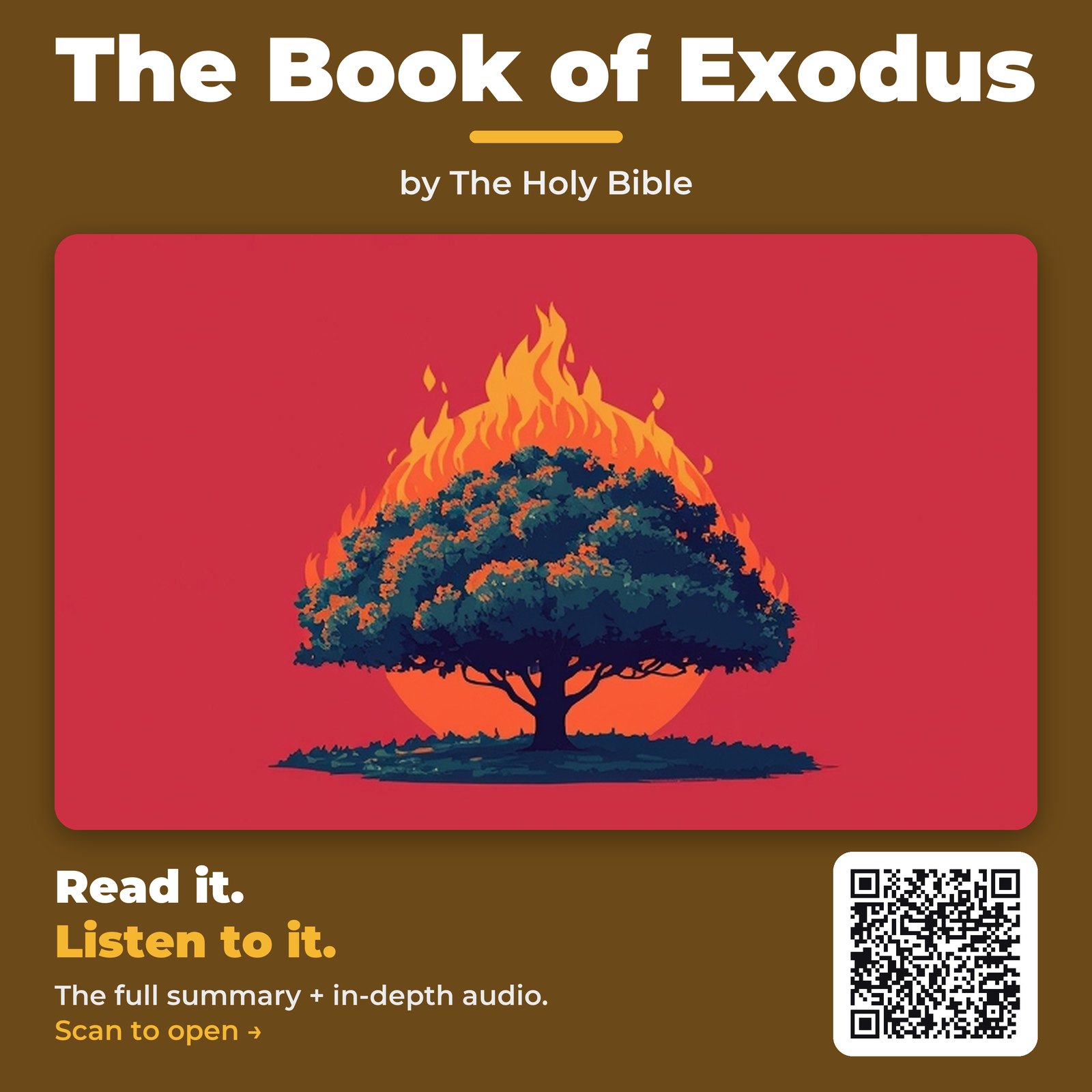 The Book of Exodus by The Holy Bible - Book Summary