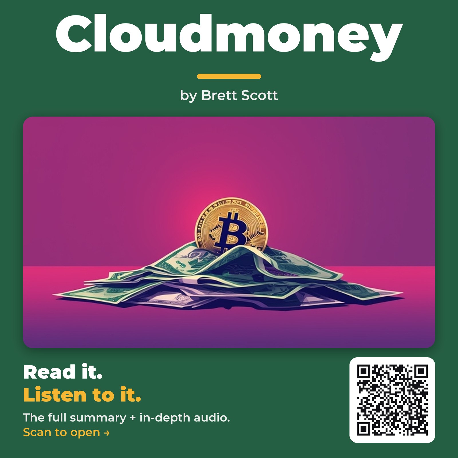 Cloudmoney by Brett Scott