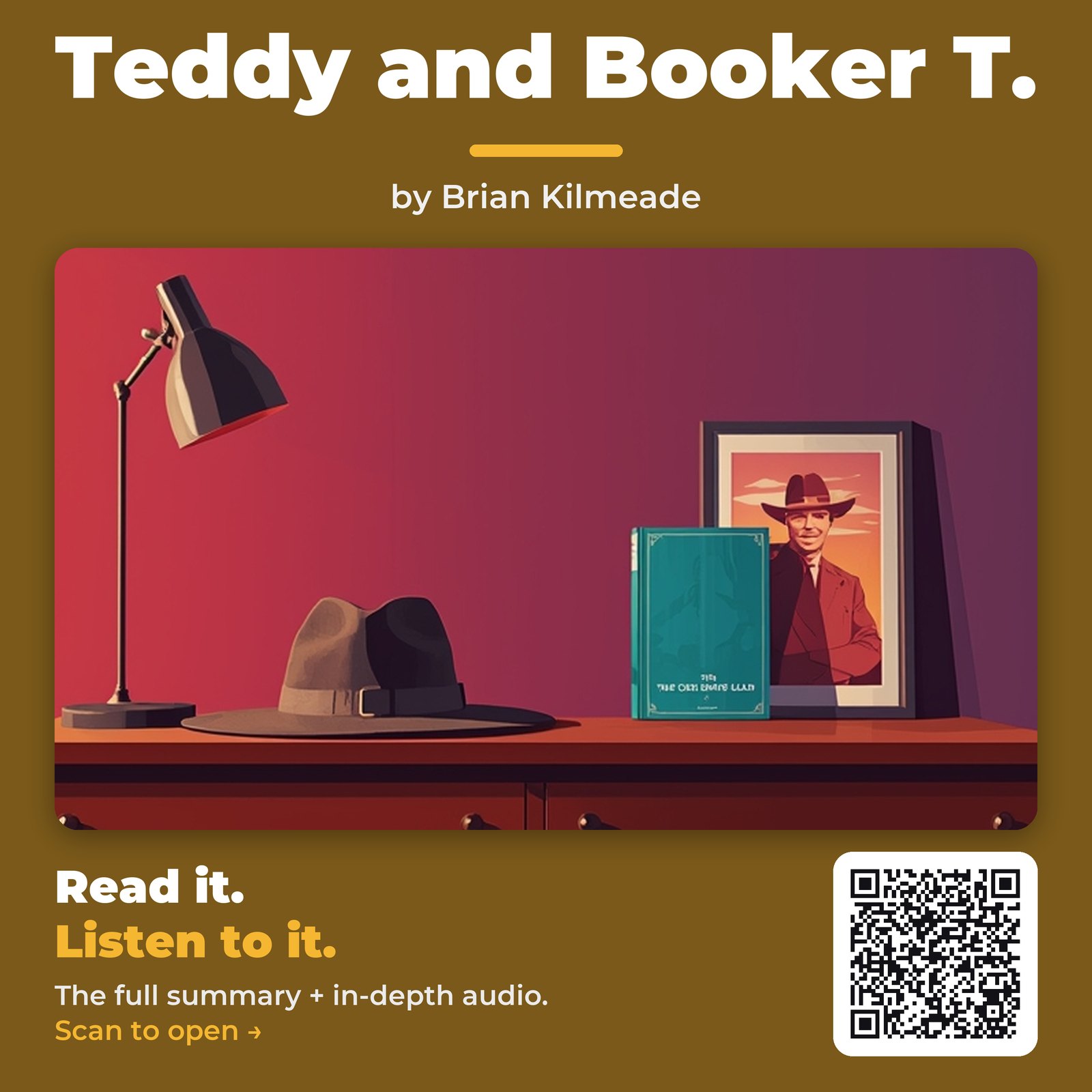 Teddy and Booker T. by Brian Kilmeade - Book Summary