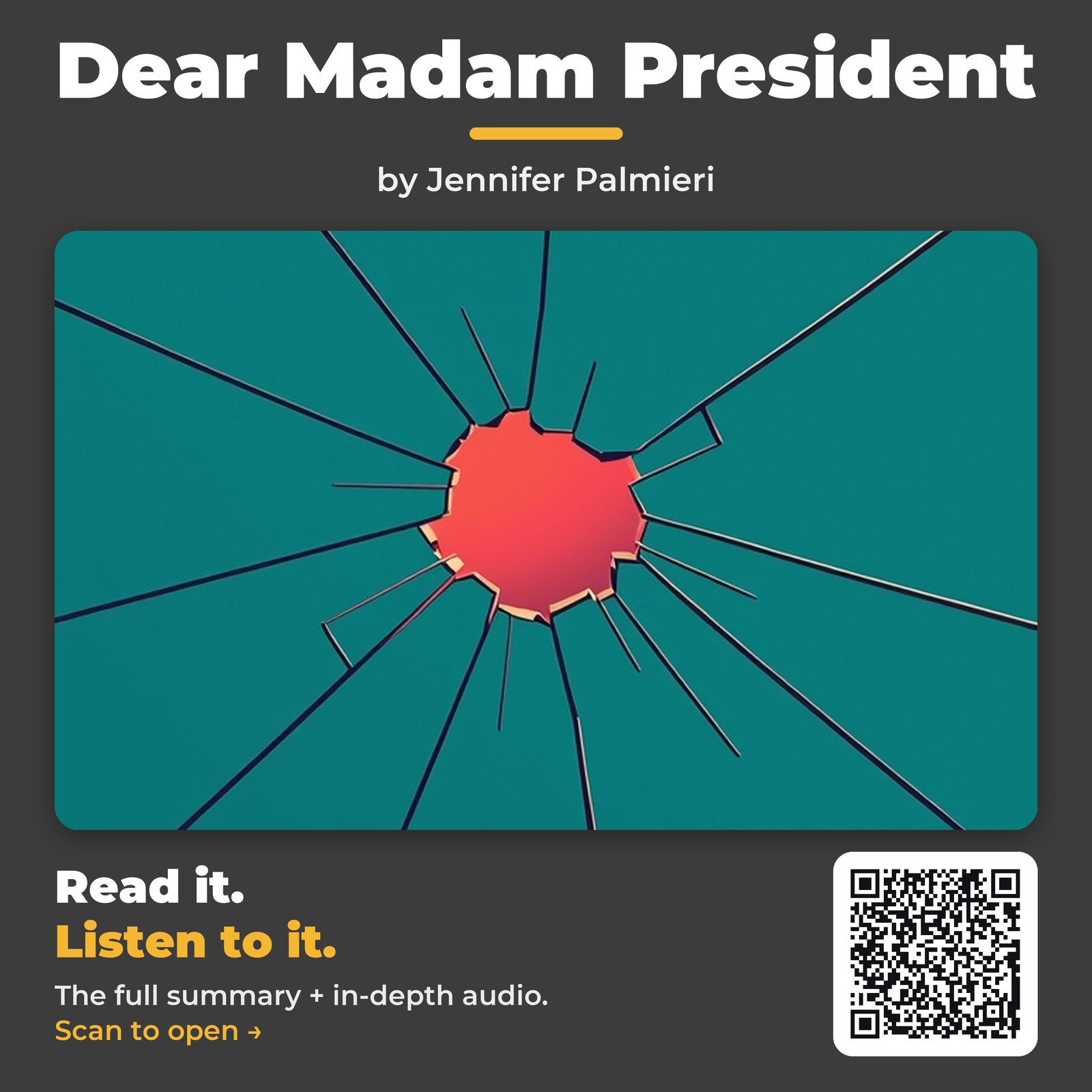 Dear Madam President by Jennifer Palmieri - Book Summary