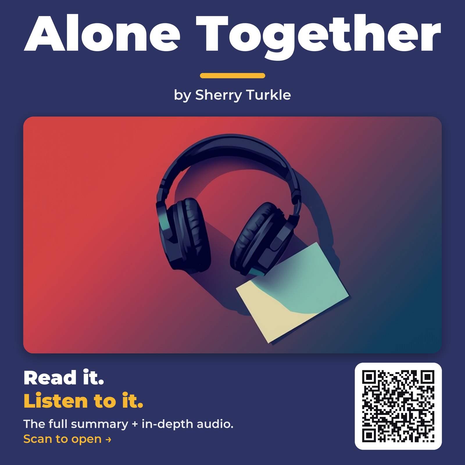 Alone Together by Sherry Turkle - Book Summary