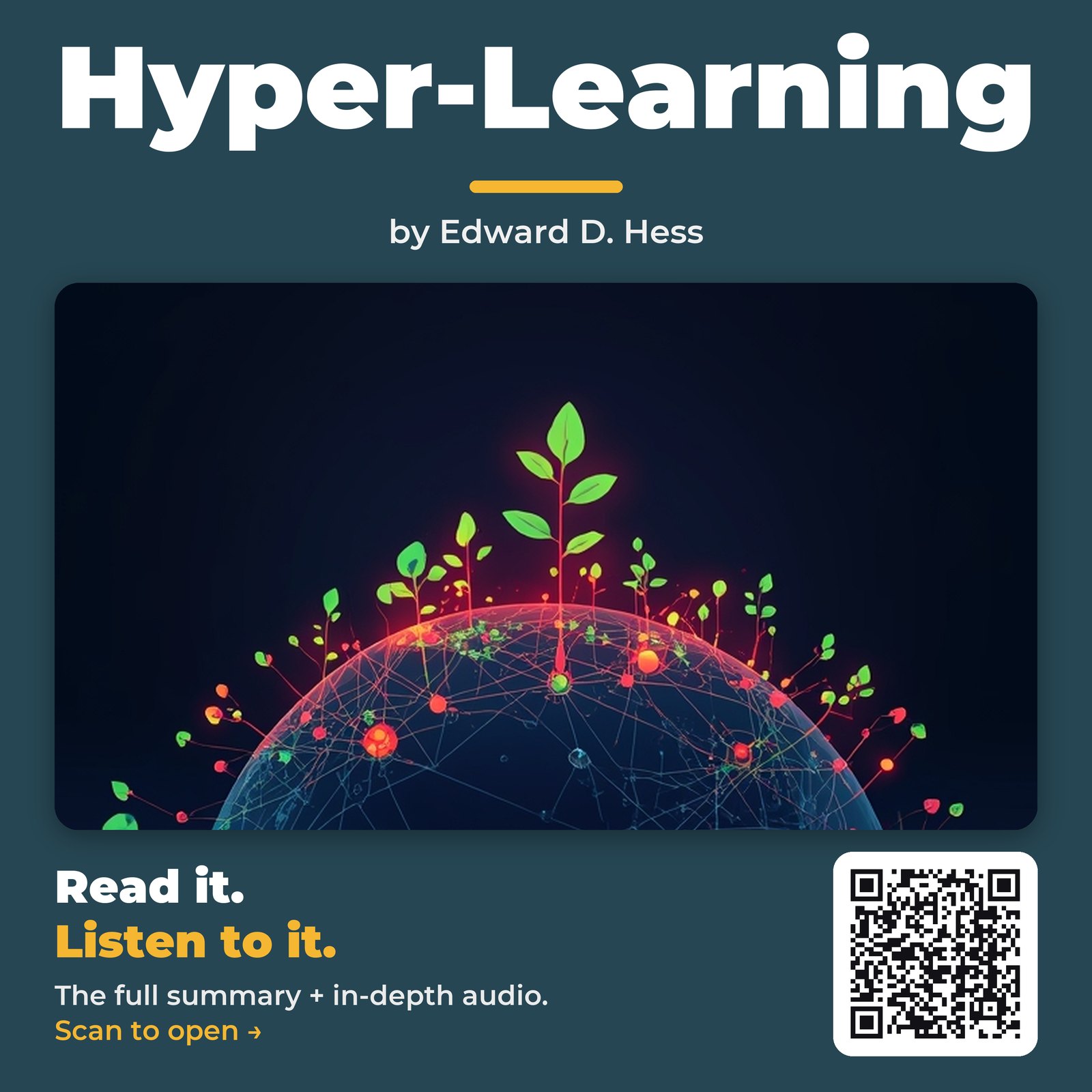 Hyper-Learning by Edward D. Hess - Book Summary