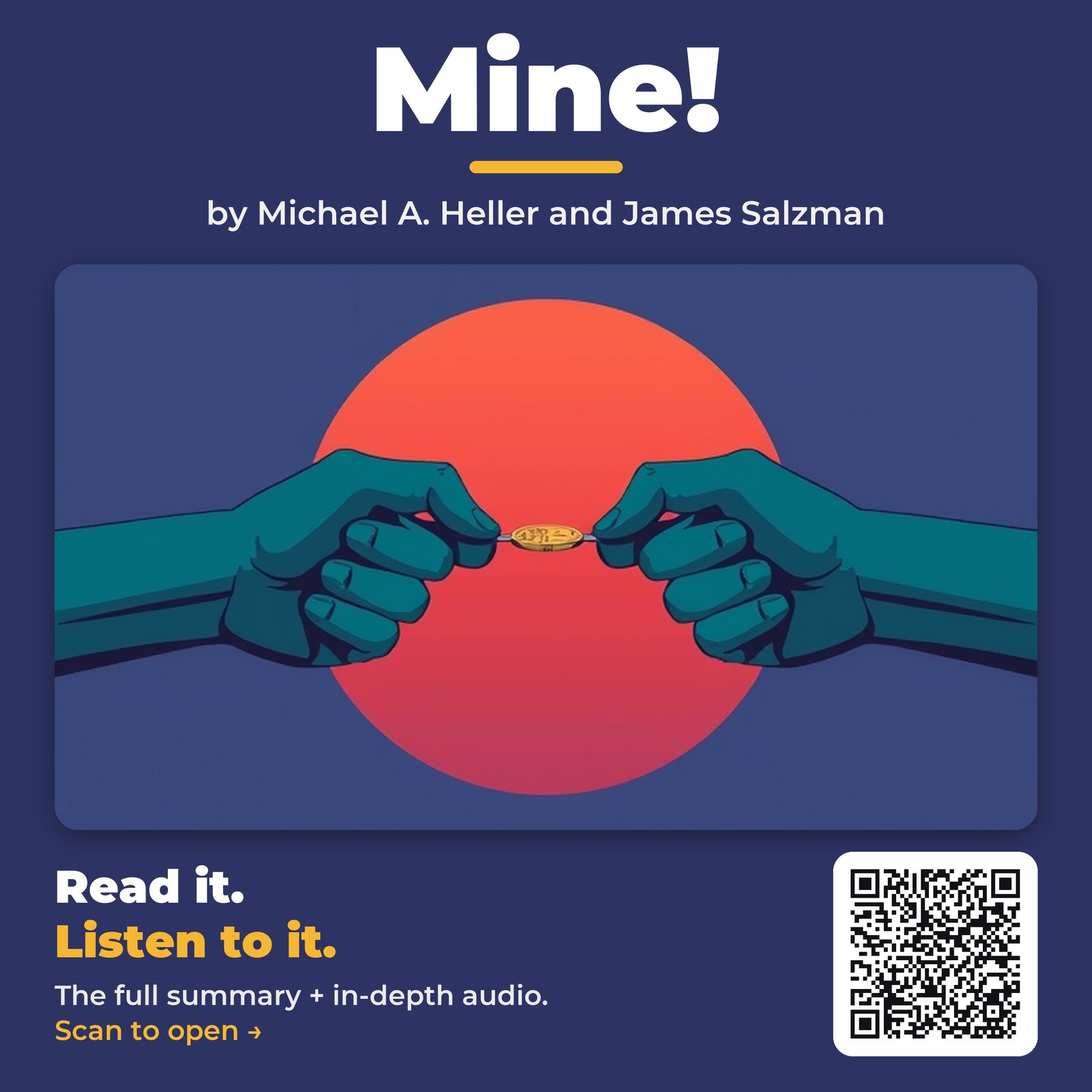 Mine! by Michael A. Heller and James Salzman