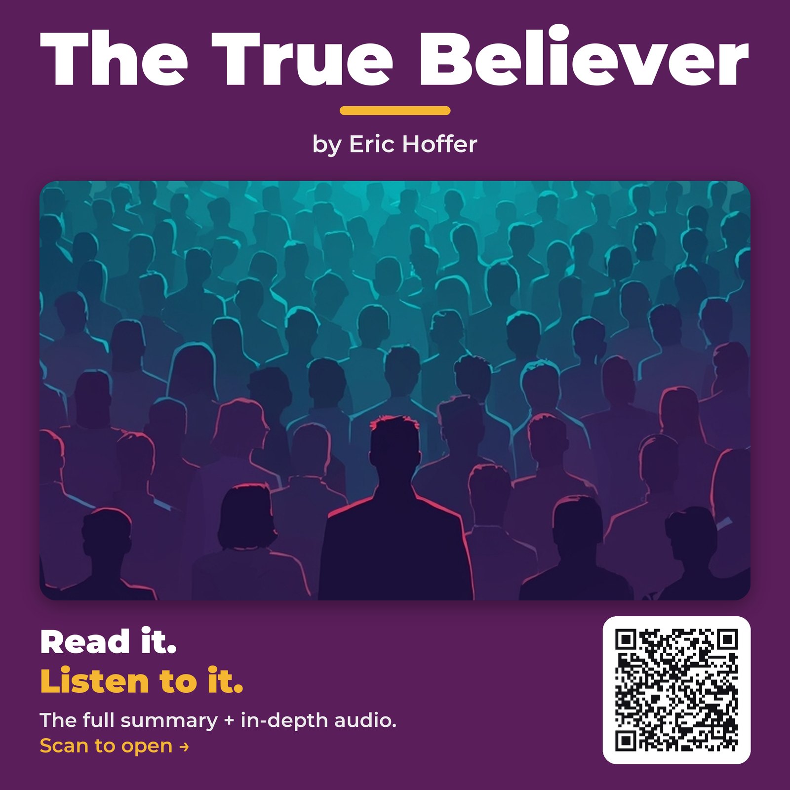 The True Believer by Eric Hoffer