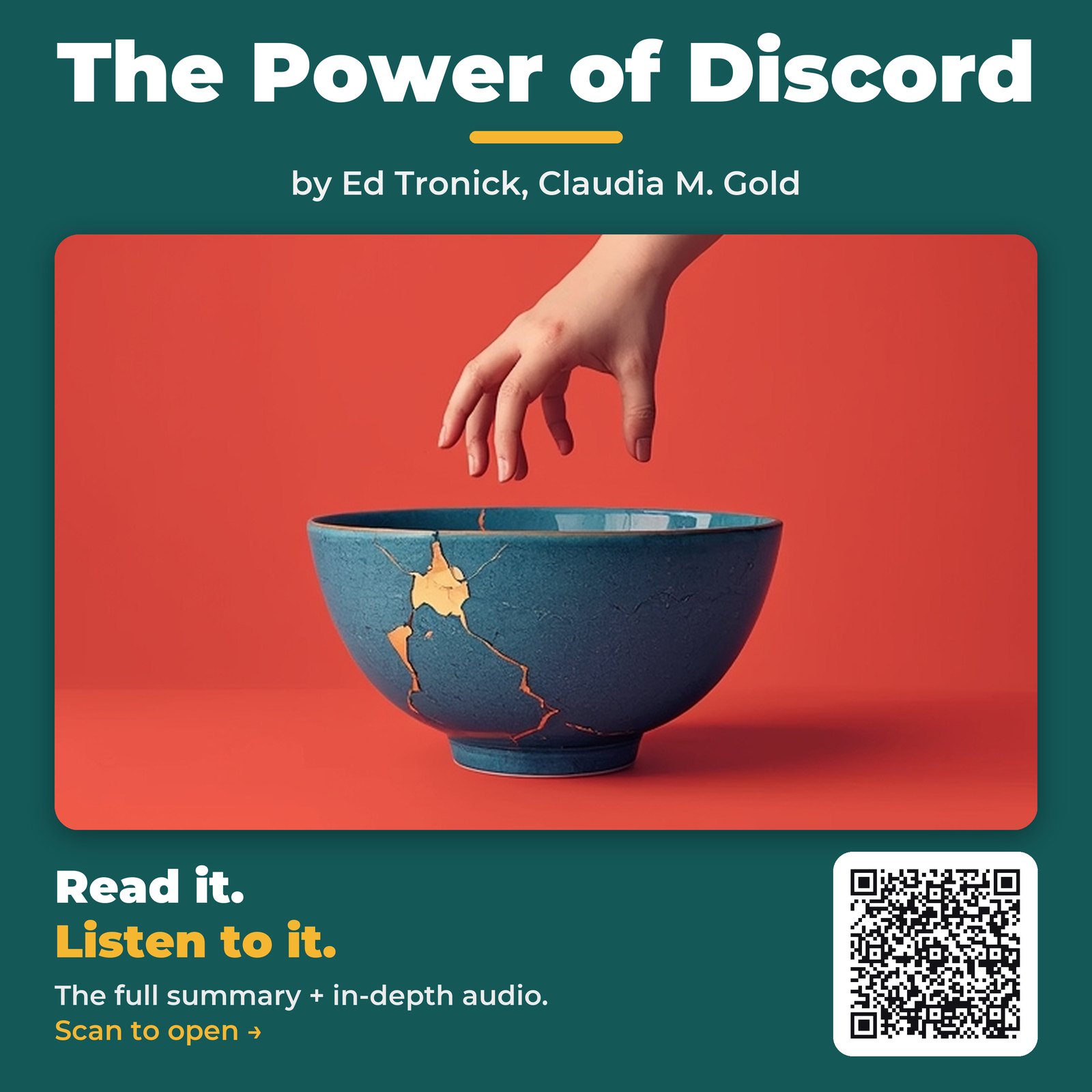 The Power of Discord by Ed Tronick,  Claudia M. Gold - Book Summary
