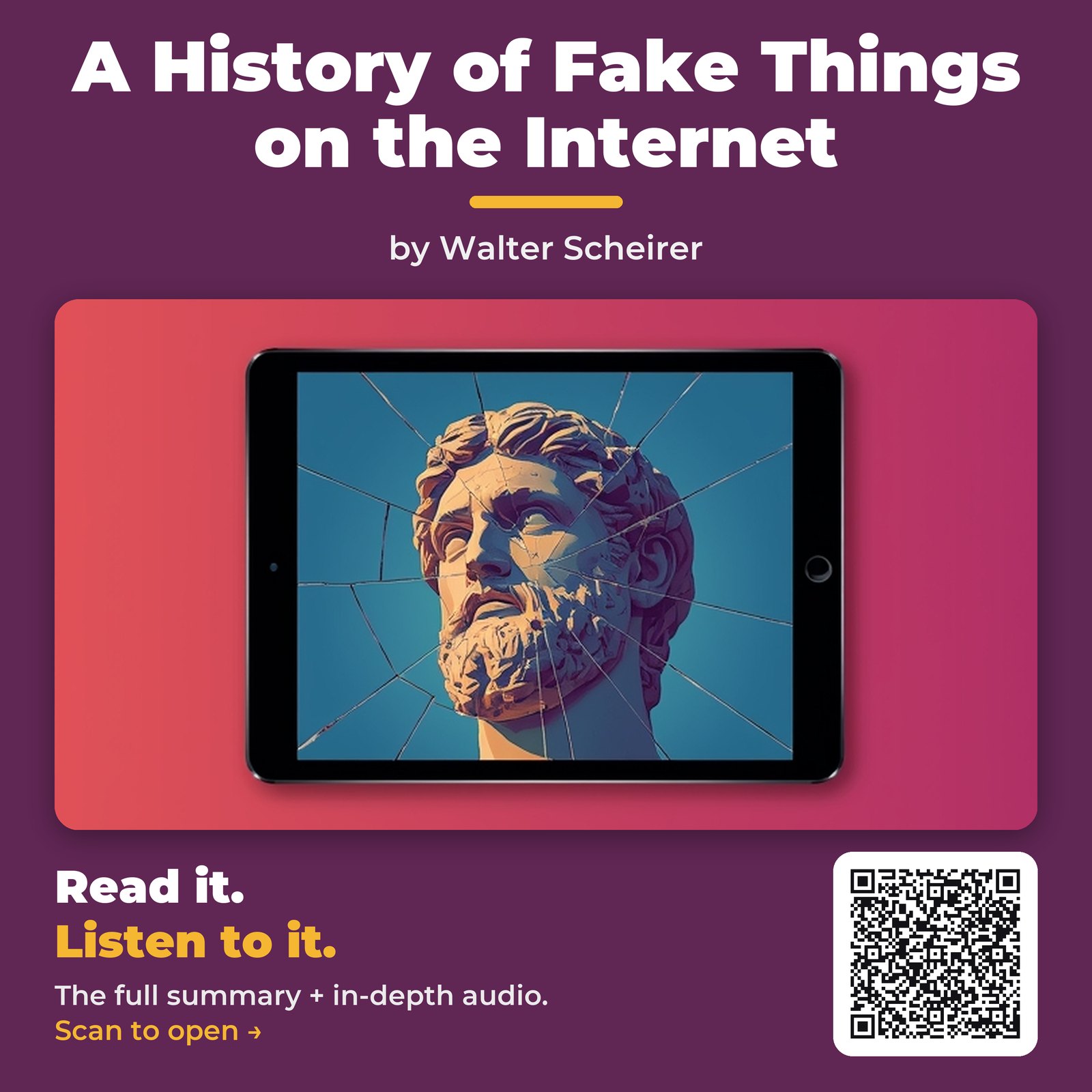 A History of Fake Things on the Internet by Walter Scheirer - Book Summary