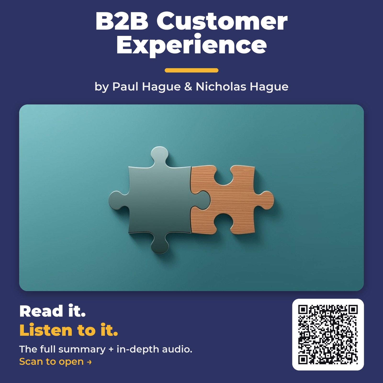 B2B Customer Experience by Paul Hague & Nicholas Hague