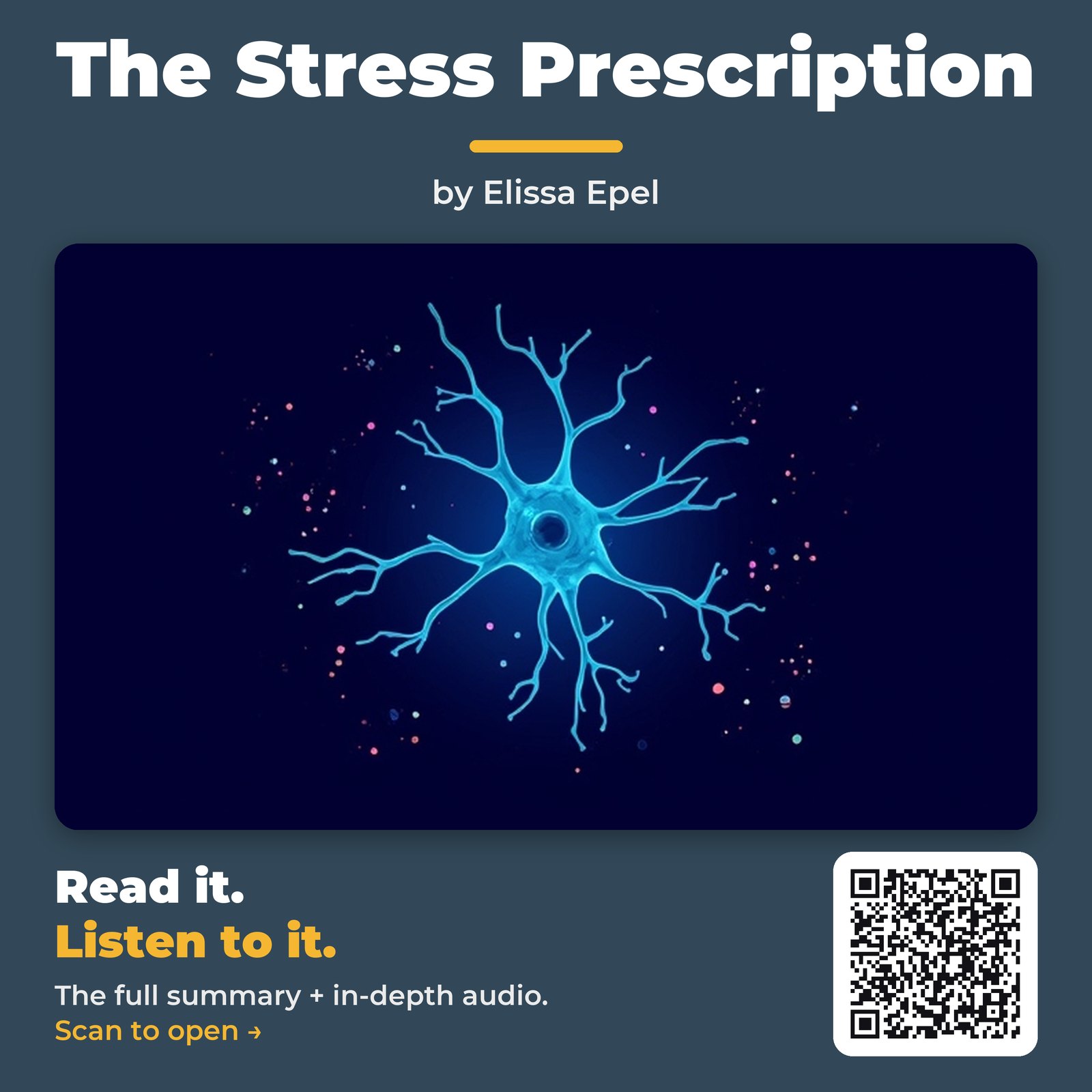The Stress Prescription by Elissa Epel - Book Summary