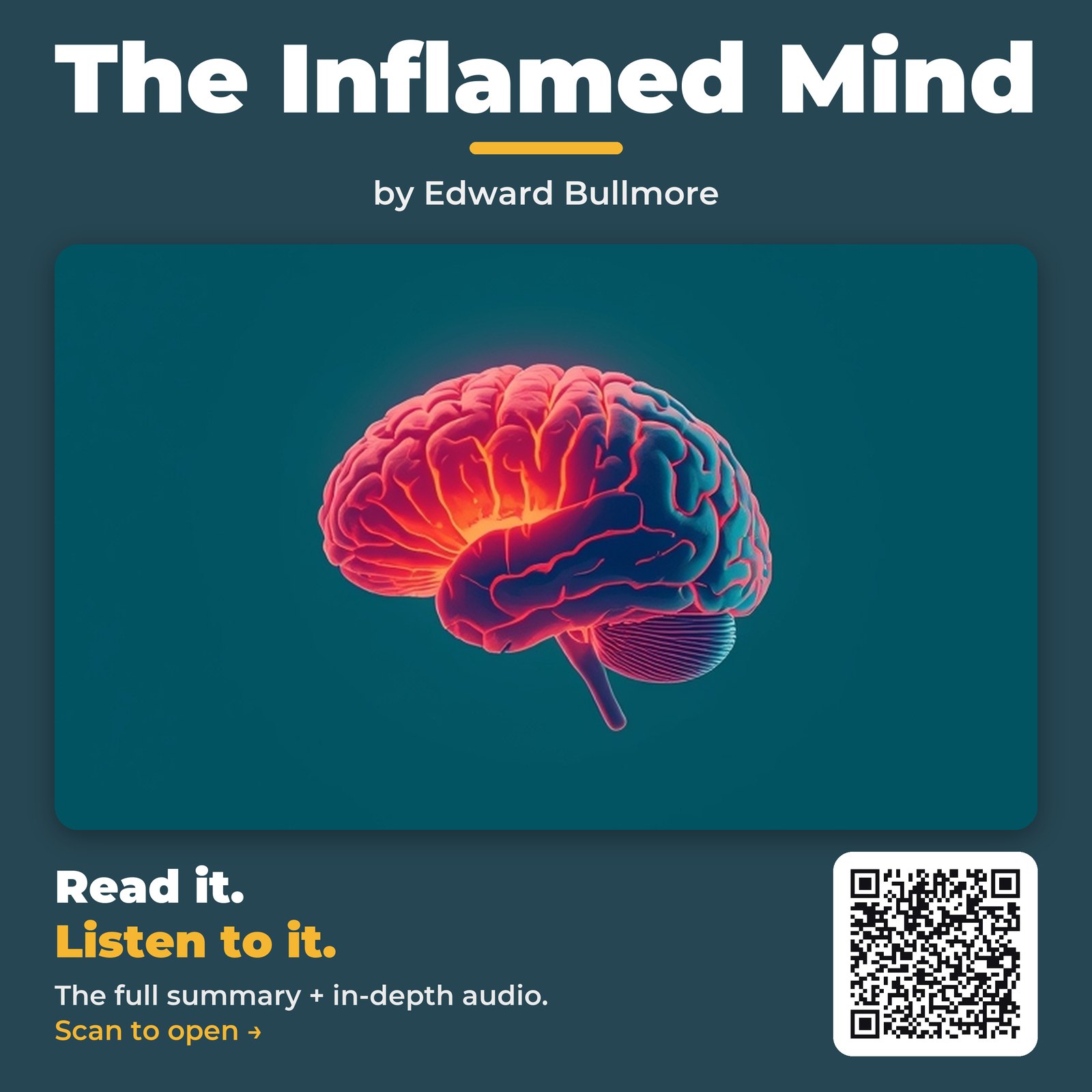 The Inflamed Mind by Edward Bullmore - Book Summary