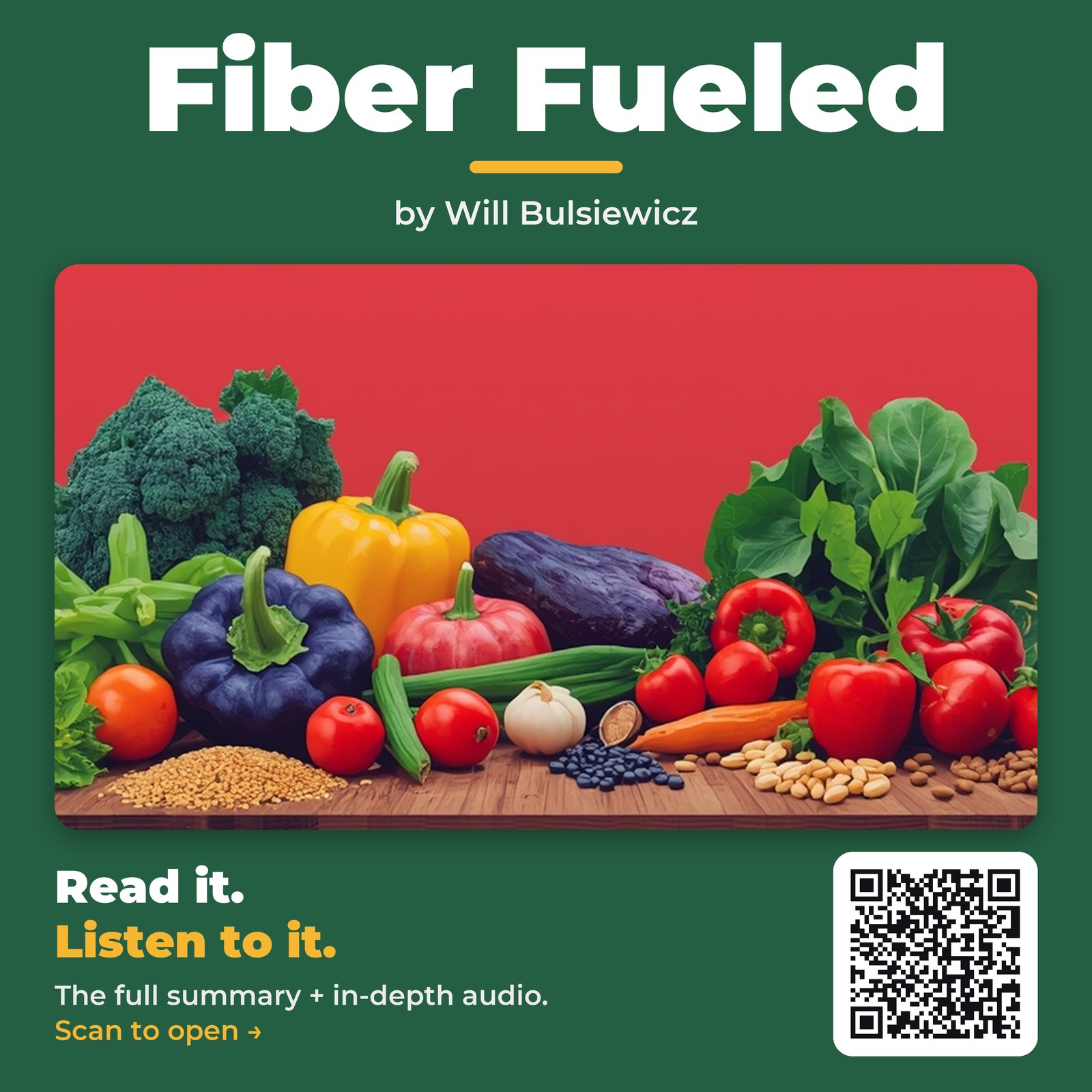 Fiber Fueled by Will Bulsiewicz - Book Summary