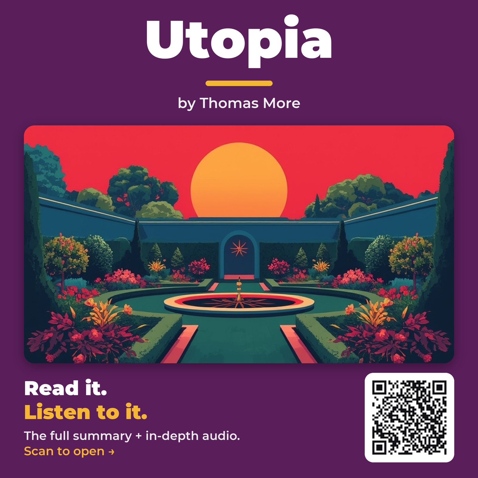 Utopia by Thomas More - Book Summary