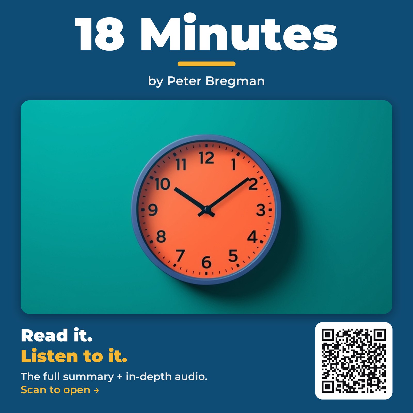 18 Minutes by Peter Bregman