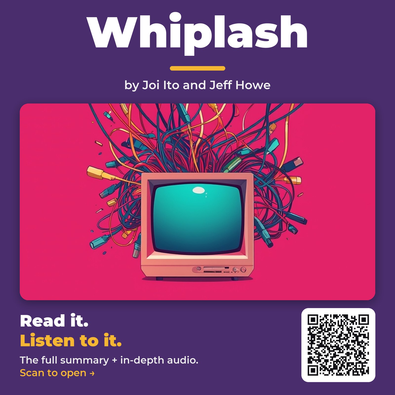 Whiplash by Joi Ito and Jeff Howe - Book Summary
