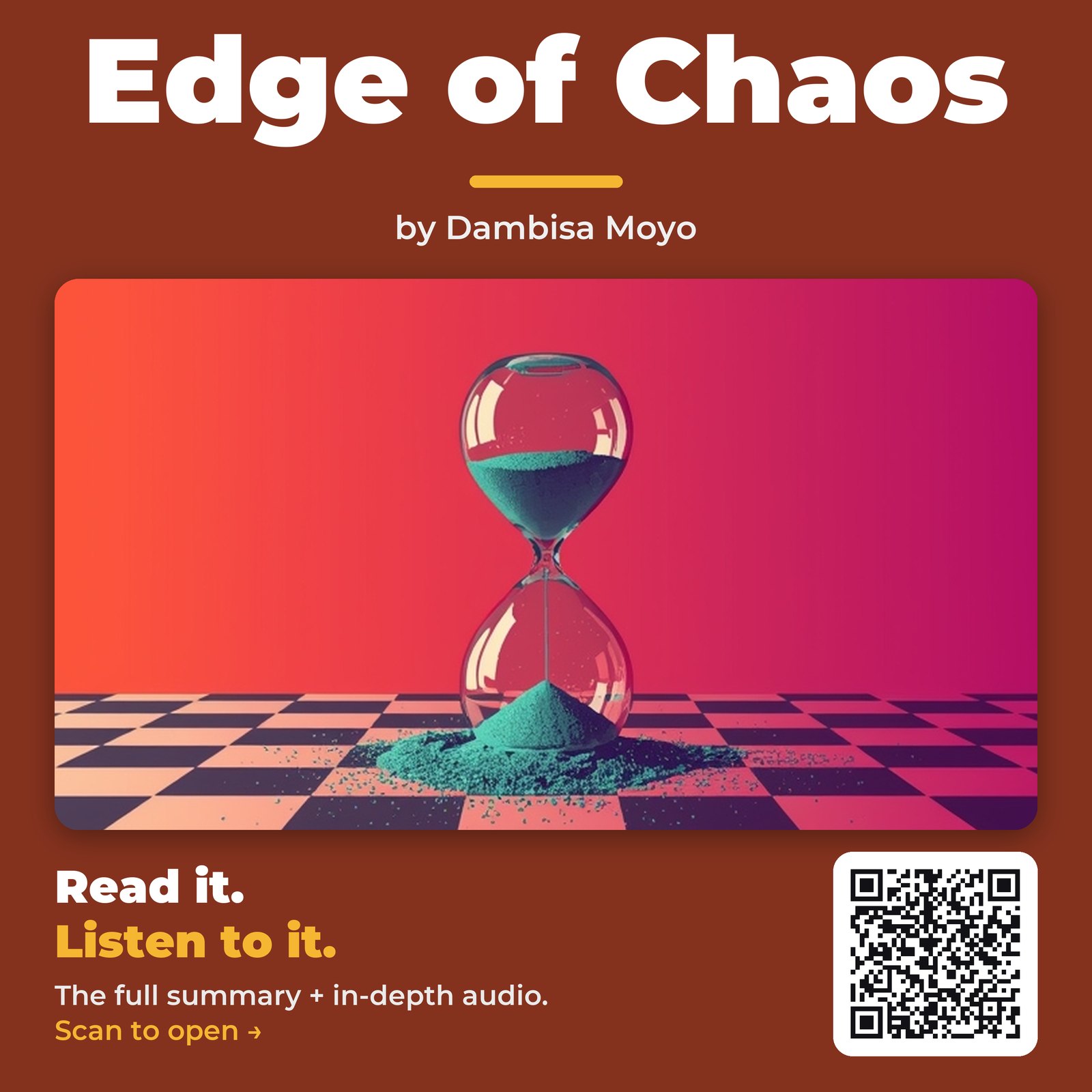 Edge of Chaos by Dambisa Moyo - Book Summary