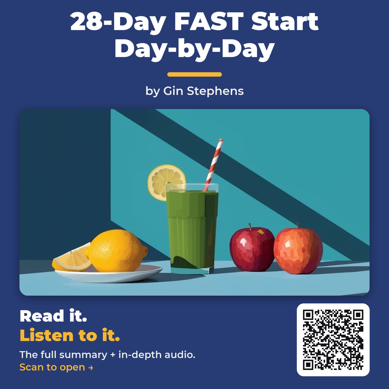 28-Day FAST Start Day-by-Day by Gin Stephens - Book Summary