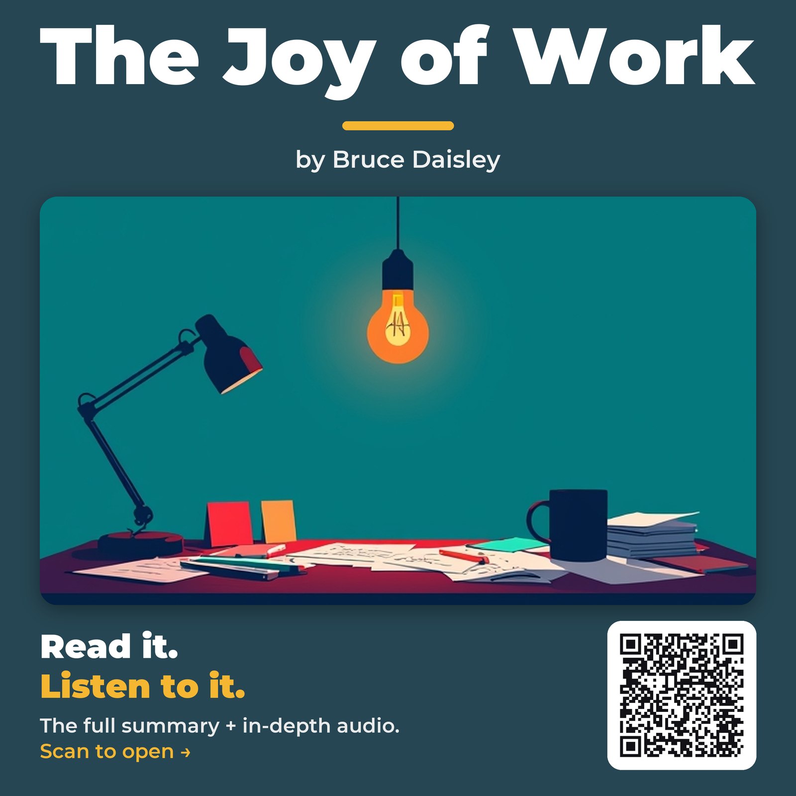 The Joy of Work by Bruce Daisley - Book Summary
