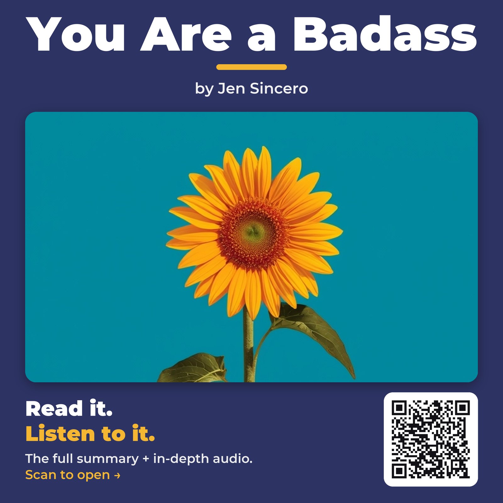You Are a Badass by Jen Sincero