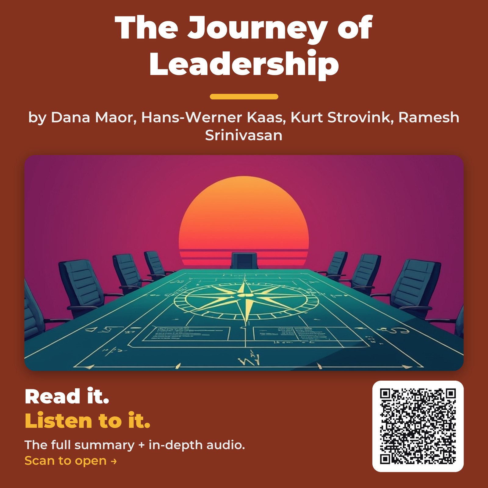 The Journey of Leadership by Dana Maor, Hans-Werner Kaas, Kurt Strovink, Ramesh Srinivasan - Book Summary
