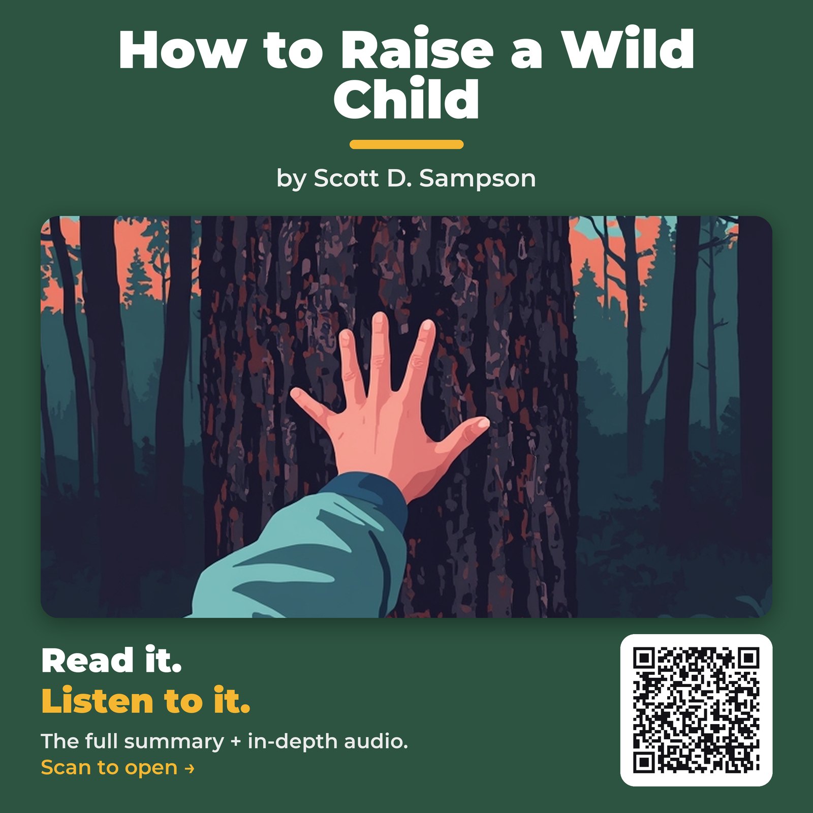 How to Raise a Wild Child by Scott D. Sampson - Book Summary