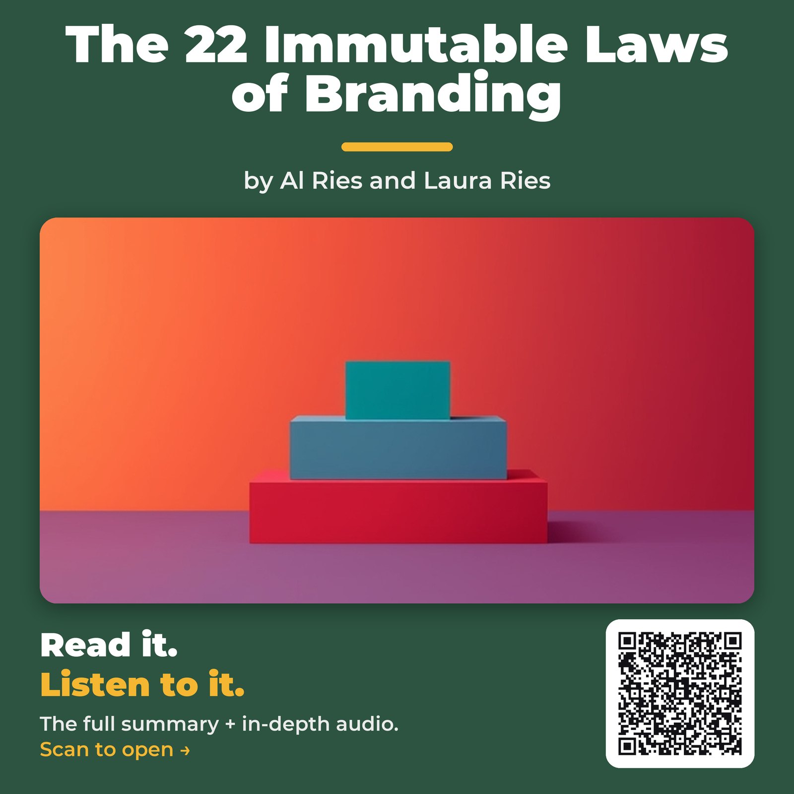 The 22 Immutable Laws of Branding by Al Ries and Laura Ries