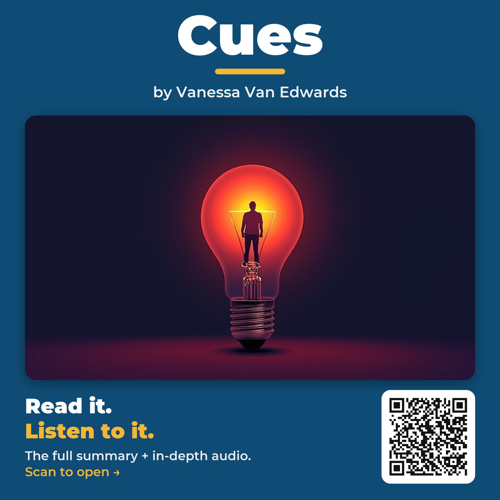 Cues by Vanessa Van Edwards - Book Summary
