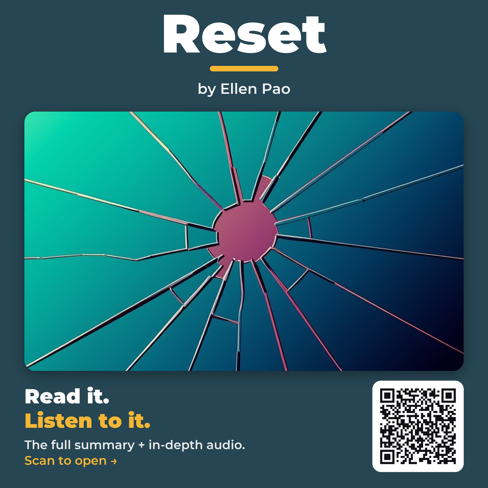 Reset by Ellen Pao - Book Summary