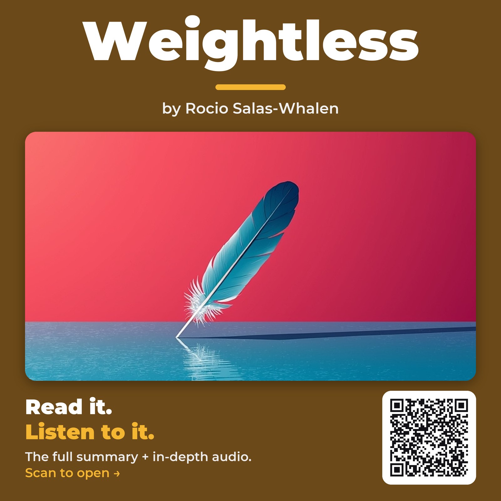 Weightless by Rocio Salas-Whalen - Book Summary