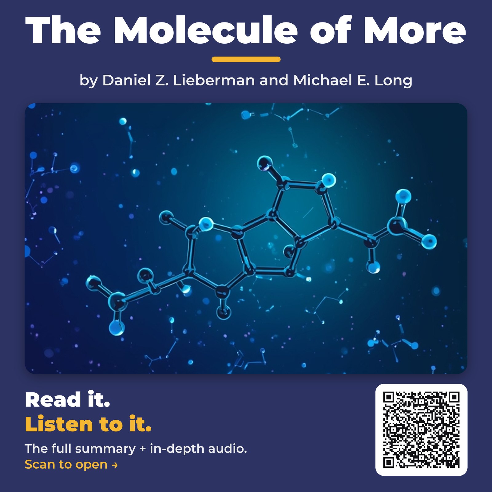 The Molecule of More by Daniel Z. Lieberman and Michael E. Long